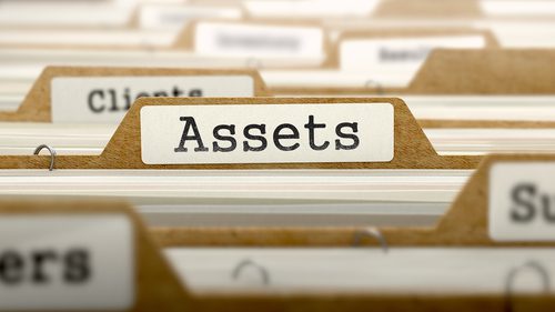 File folders labeled "Assets" in focus.