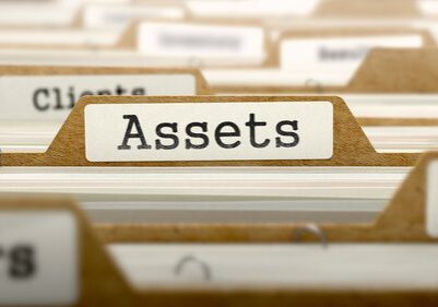 File folders labeled "Assets" in focus.